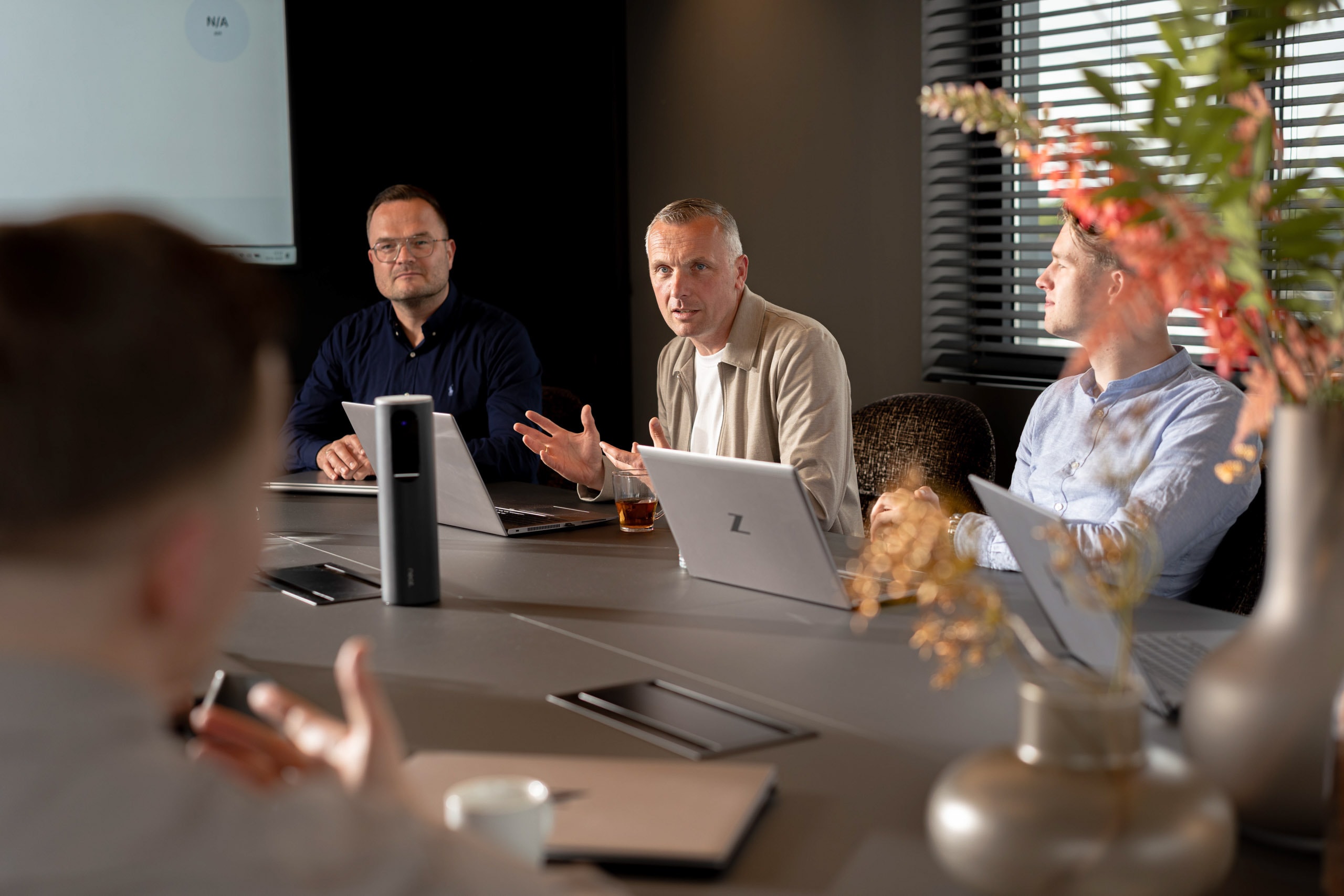 Teamoverleg dashboard boekhoudsoftware accountone
